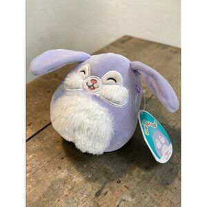 Squishmallows DMarie Purple Bunny Plush 5" Soft Cuddly Collectible Toy